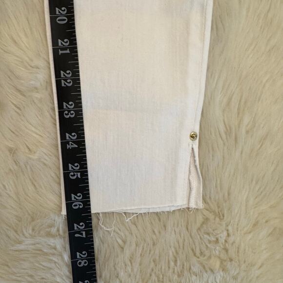 Frame White Ali Ultra High Rise Cigarette Skinny Fit Denim Jeans 24 NWT - Picture 15 of 16
